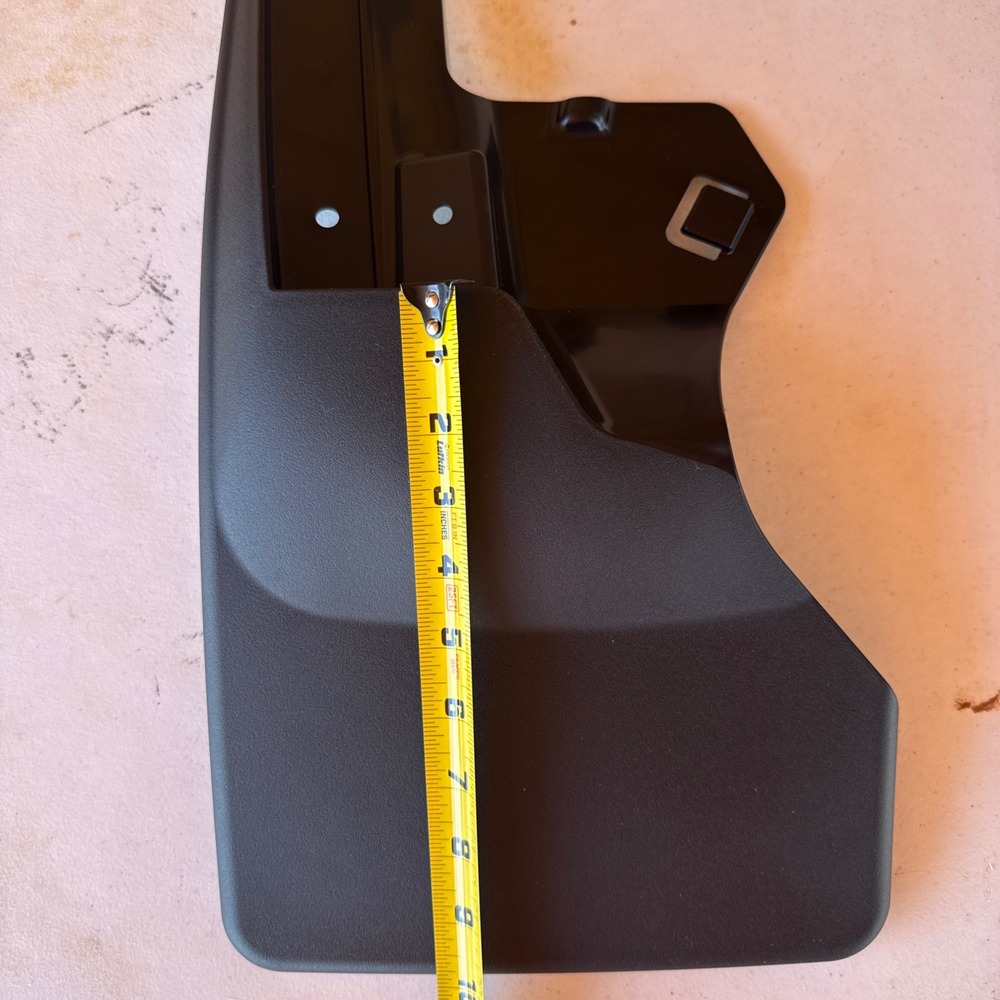 WeatherTech‎ MudFlaps 2020 Jeep Gladiator Rear Black Brand New 120113 No-Drill - Picture 10 of 11